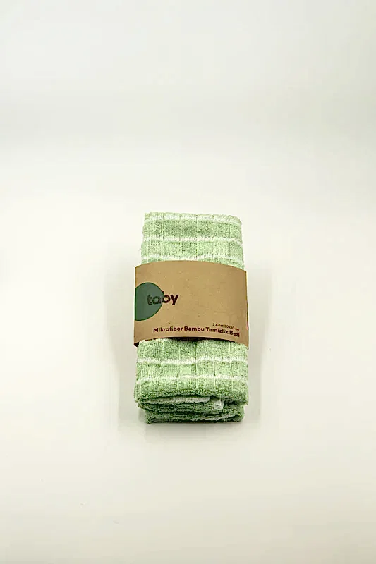 Mikrofiber Bambu Temizlik Bezi 2'li