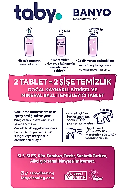 Banyo Temizleyici Başlangıç Seti