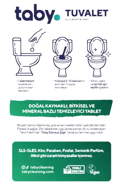 Tuvalet Temizleyici Tablet